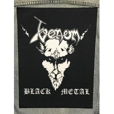 VENOM back patch printed Black Metal