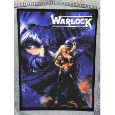 WARLOCK back patch printed Triumph and Agony