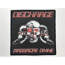 DISCHARGE нашивка печатная Massacre Divine