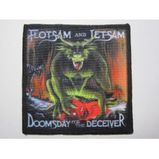 FLOTSAM AND JETSAM нашивка печатная Doomsday for the Deceiver