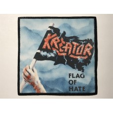 KREATOR нашивка печатная Flag Of Hate