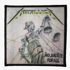 METALLICA нашивка печатная ...and Justice for All