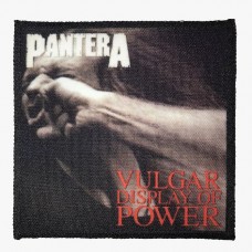 PANTERA patch printed Vulgar Display Of Power